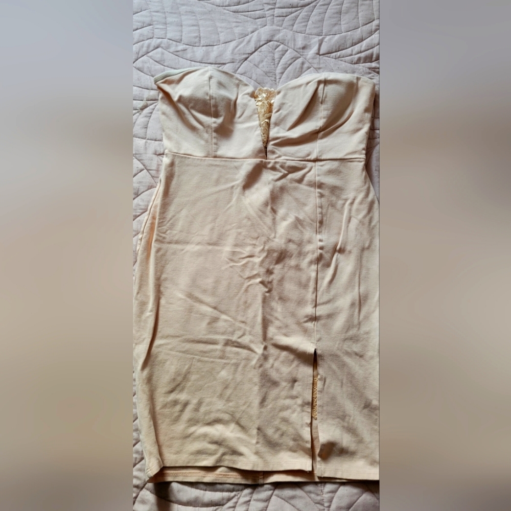 Charlotte Russe dress light peachy pink